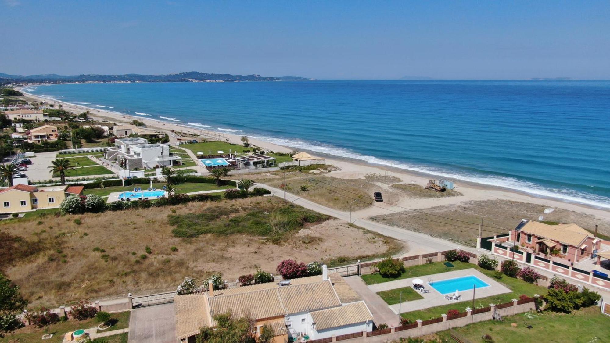 Almyra Beach House Corfu Almiros Beach エクステリア 写真